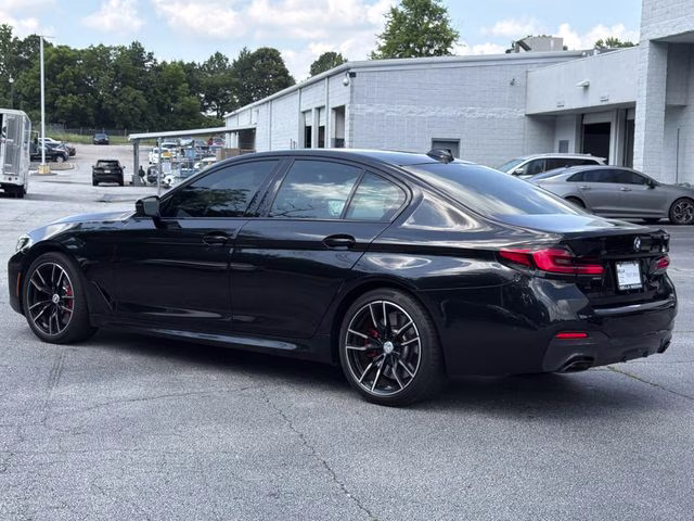 2022 Black Sapphire Metallic BMW 5 Series 540i xDrive AWD Sedan