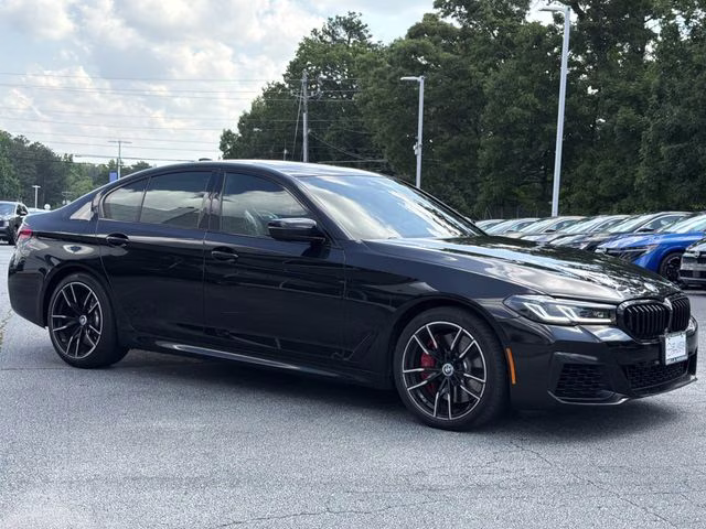 2022 Black Sapphire Metallic BMW 5 Series 540i xDrive AWD Sedan