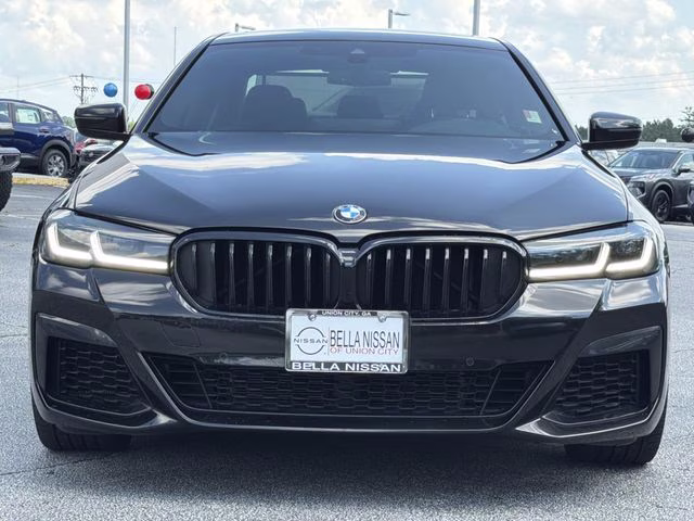2022 Black Sapphire Metallic BMW 5 Series 540i xDrive AWD Sedan