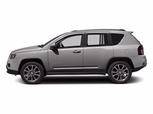2014 Bright Silver Metallic Clearcoat Jeep Compass Latitude 4X4 SUV