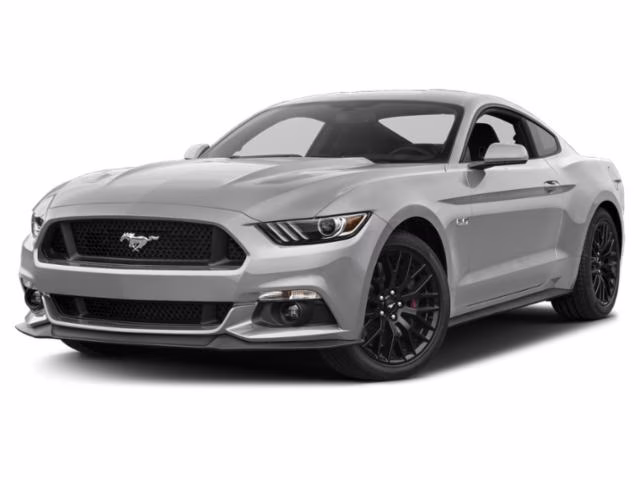 2015 Ingot Silver Ford Mustang GT RWD Coupe