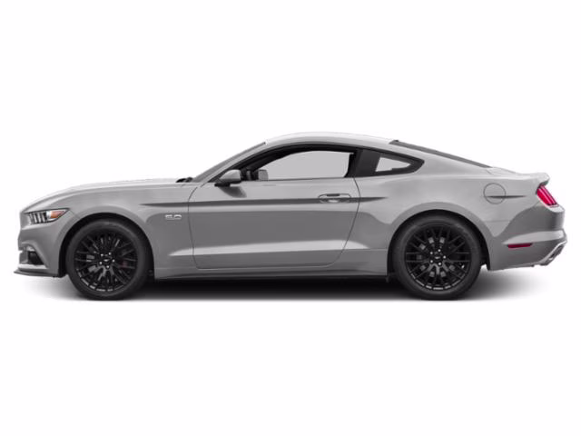 2015 Ingot Silver Ford Mustang GT RWD Coupe