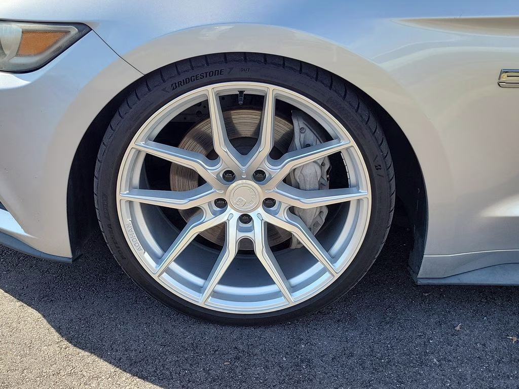 2015 Ingot Silver Ford Mustang GT Premium RWD Coupe