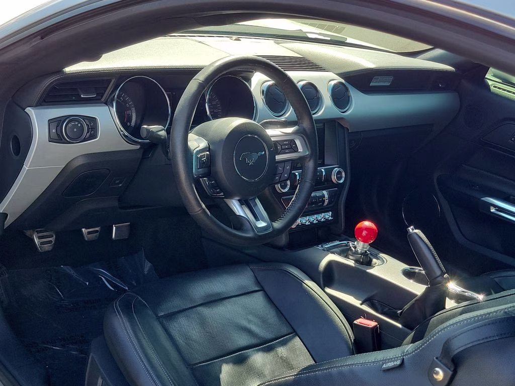 2015 Ingot Silver Ford Mustang GT Premium RWD Coupe