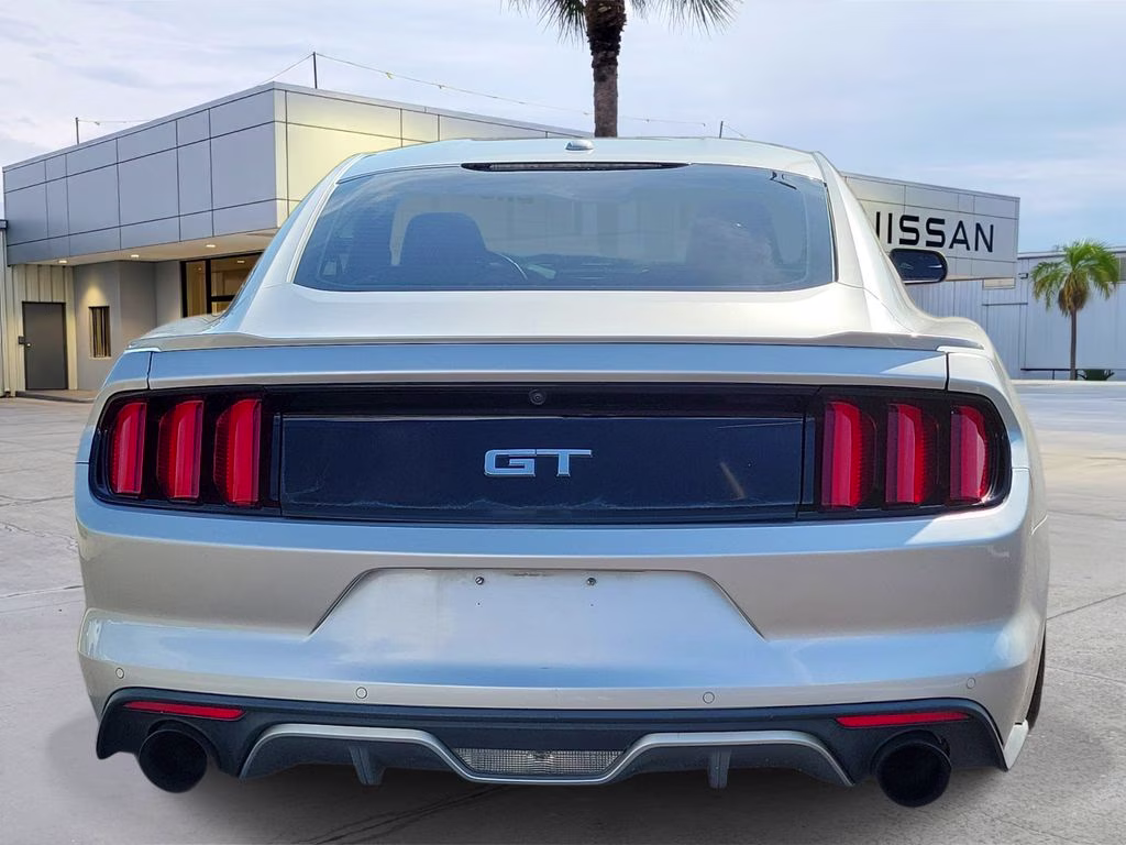 2015 Ingot Silver Ford Mustang GT Premium RWD Coupe