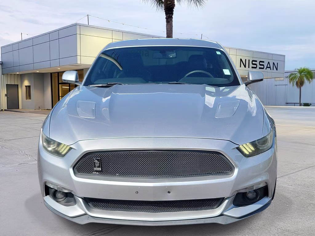 2015 Ingot Silver Ford Mustang GT Premium RWD Coupe