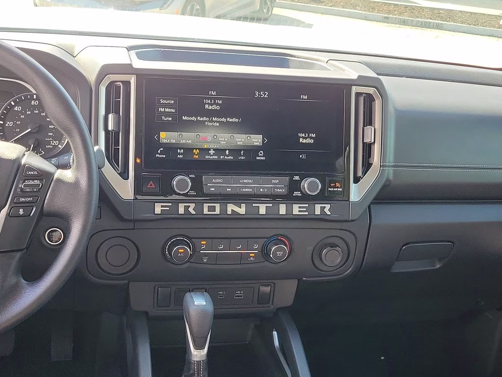 2025 Glacier White Nissan Frontier SV RWD Truck