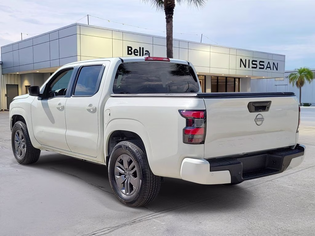 2025 Glacier White Nissan Frontier SV RWD Truck