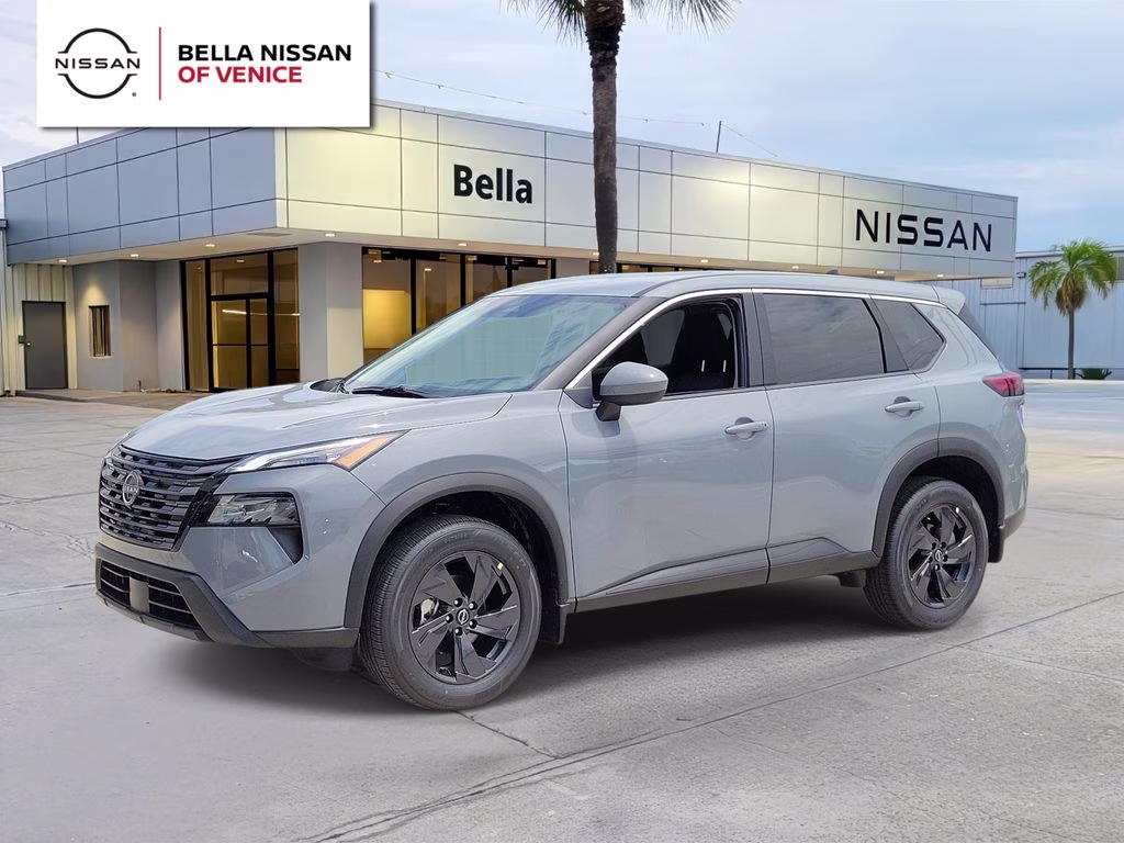 2026 Boulder Gray Pearl Nissan Rogue SV FWD SUV