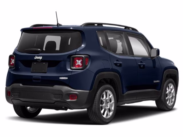 2021 Jetset Blue Clearcoat Jeep Renegade Latitude FWD SUV