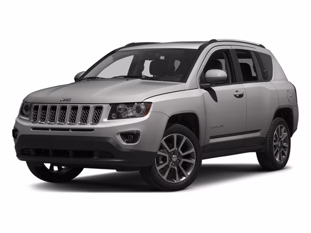 2014 Bright Silver Metallic Clearcoat Jeep Compass Latitude 4X4 SUV