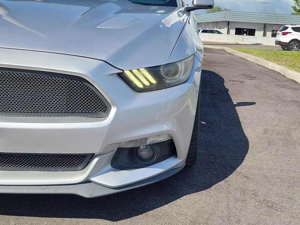 2015 Ingot Silver Ford Mustang GT Premium RWD Coupe