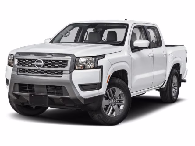 2025 Glacier White Nissan Frontier SV RWD Truck