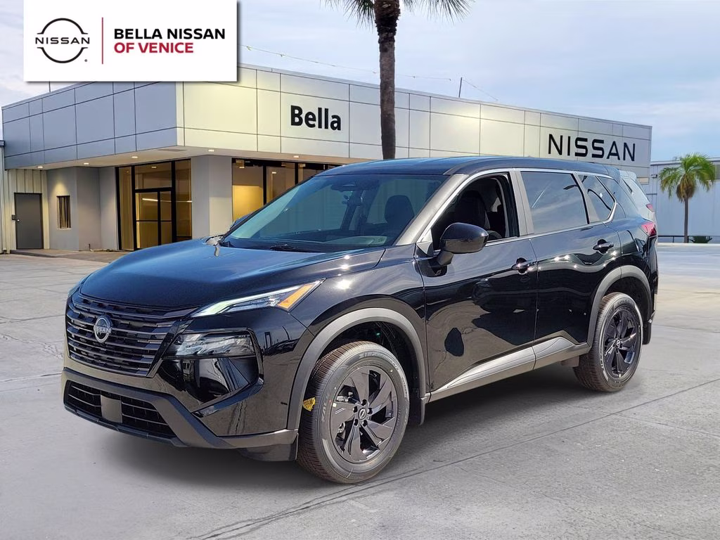 2026 Super Black Nissan Rogue SV FWD SUV