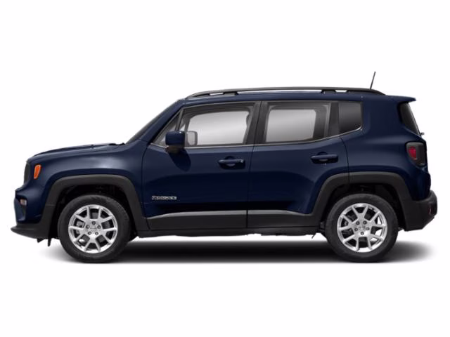 2021 Jetset Blue Clearcoat Jeep Renegade Latitude FWD SUV