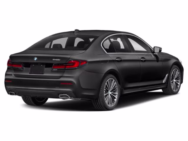 2022 Black Sapphire Metallic BMW 5 Series 540i xDrive AWD Sedan