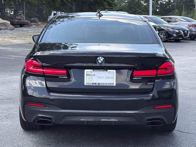 2022 Black Sapphire Metallic BMW 5 Series 540i xDrive AWD Sedan
