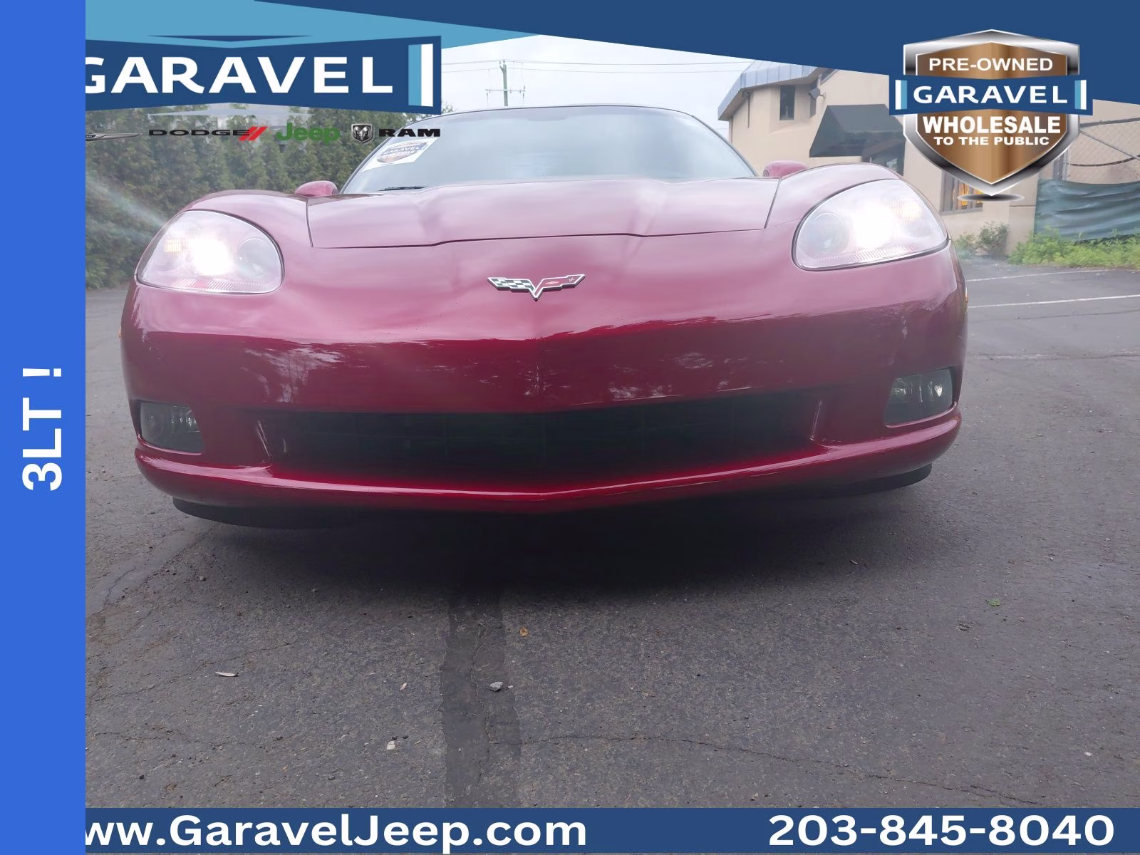 2008 Crystal Red Metallic Tintcoat Chevrolet Corvette Base RWD Coupe
