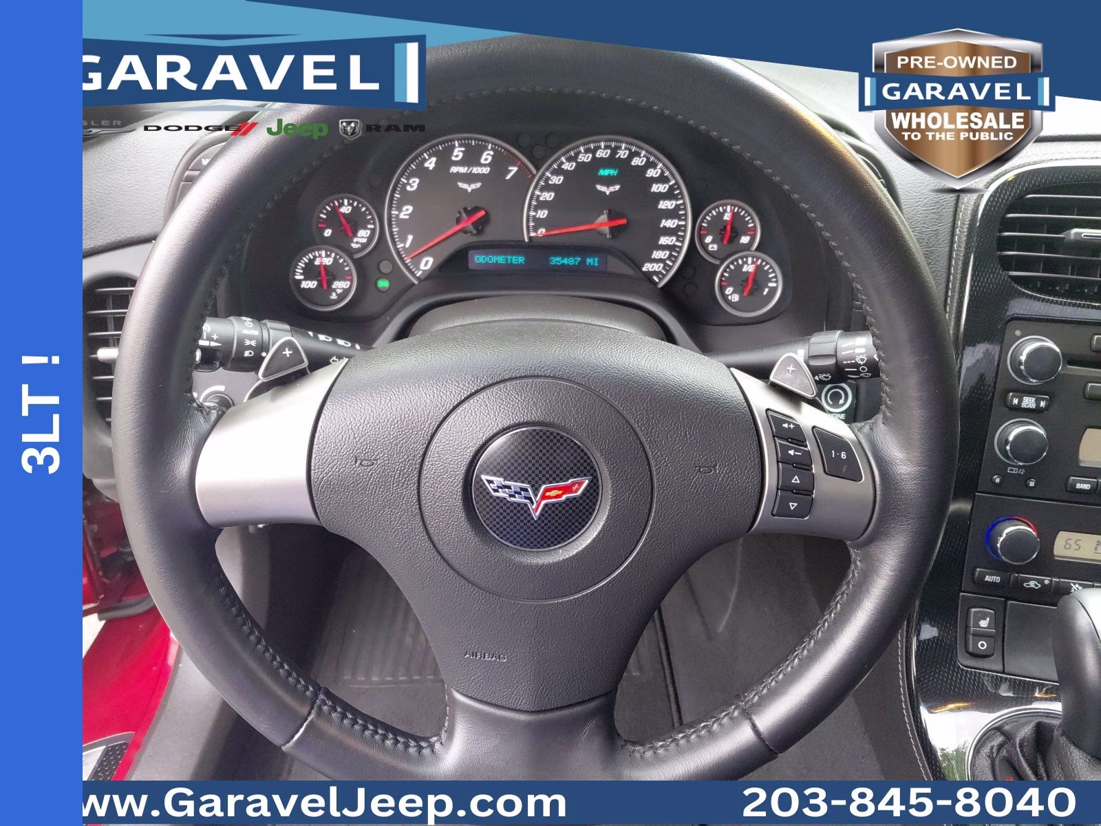 2008 Crystal Red Metallic Tintcoat Chevrolet Corvette Base RWD Coupe