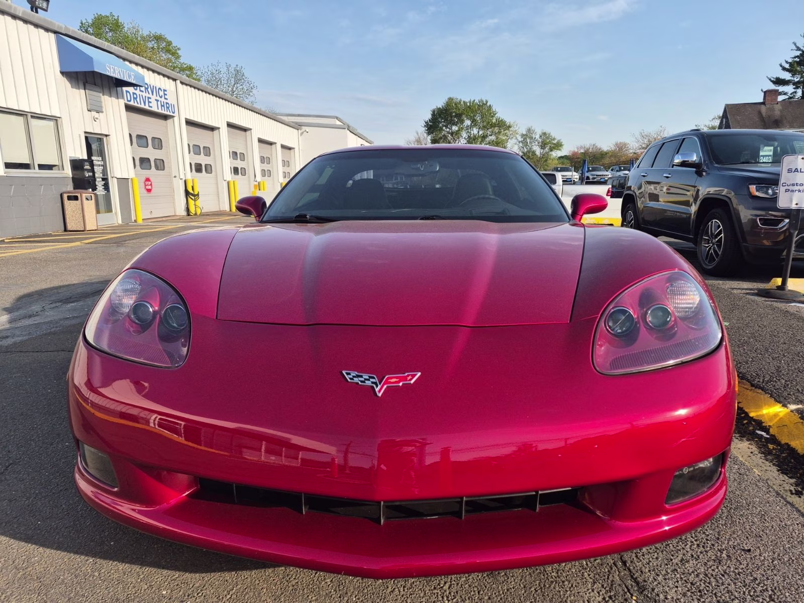 2008 Crystal Red Metallic Tintcoat Chevrolet Corvette Base RWD Coupe