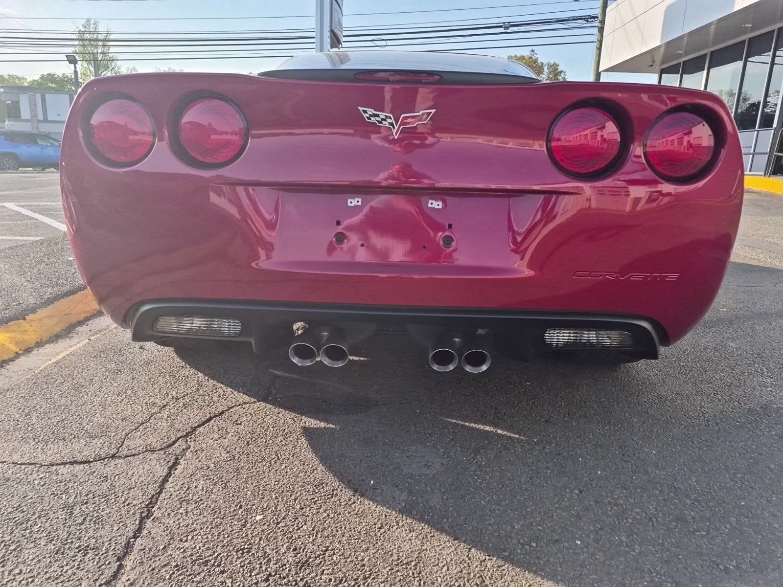 2008 Crystal Red Metallic Tintcoat Chevrolet Corvette Base RWD Coupe