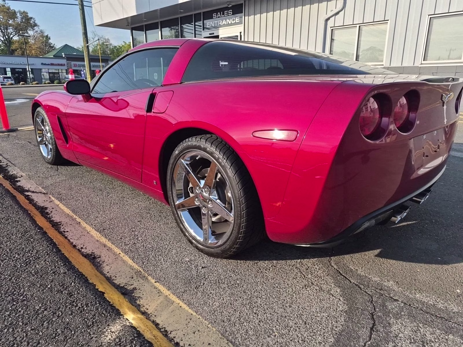 2008 Crystal Red Metallic Tintcoat Chevrolet Corvette Base RWD Coupe