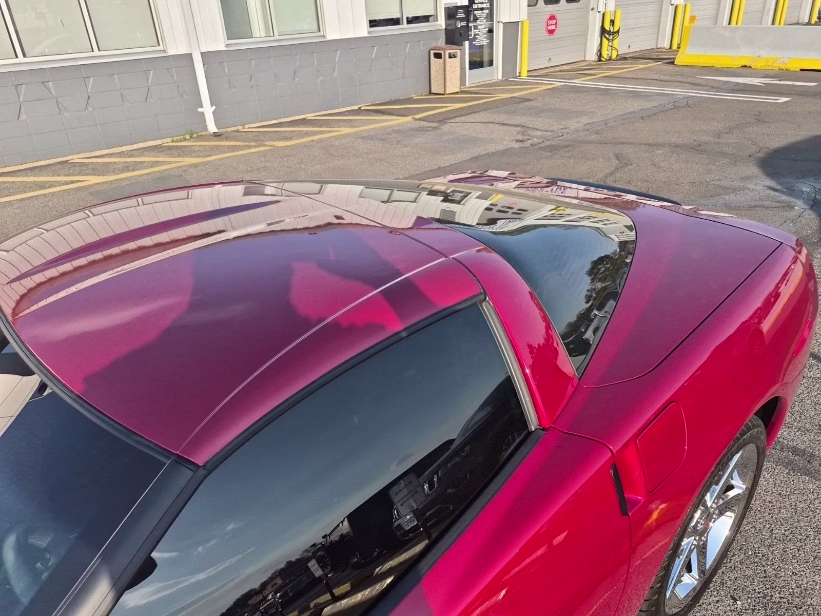 2008 Crystal Red Metallic Tintcoat Chevrolet Corvette Base RWD Coupe