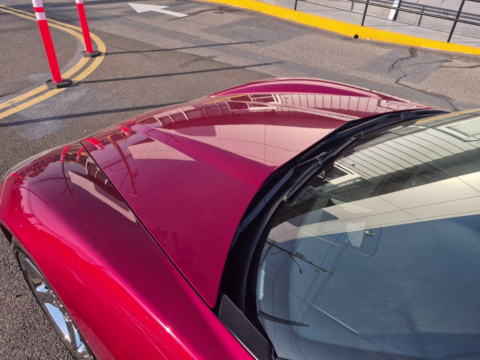 2008 Crystal Red Metallic Tintcoat Chevrolet Corvette Base RWD Coupe