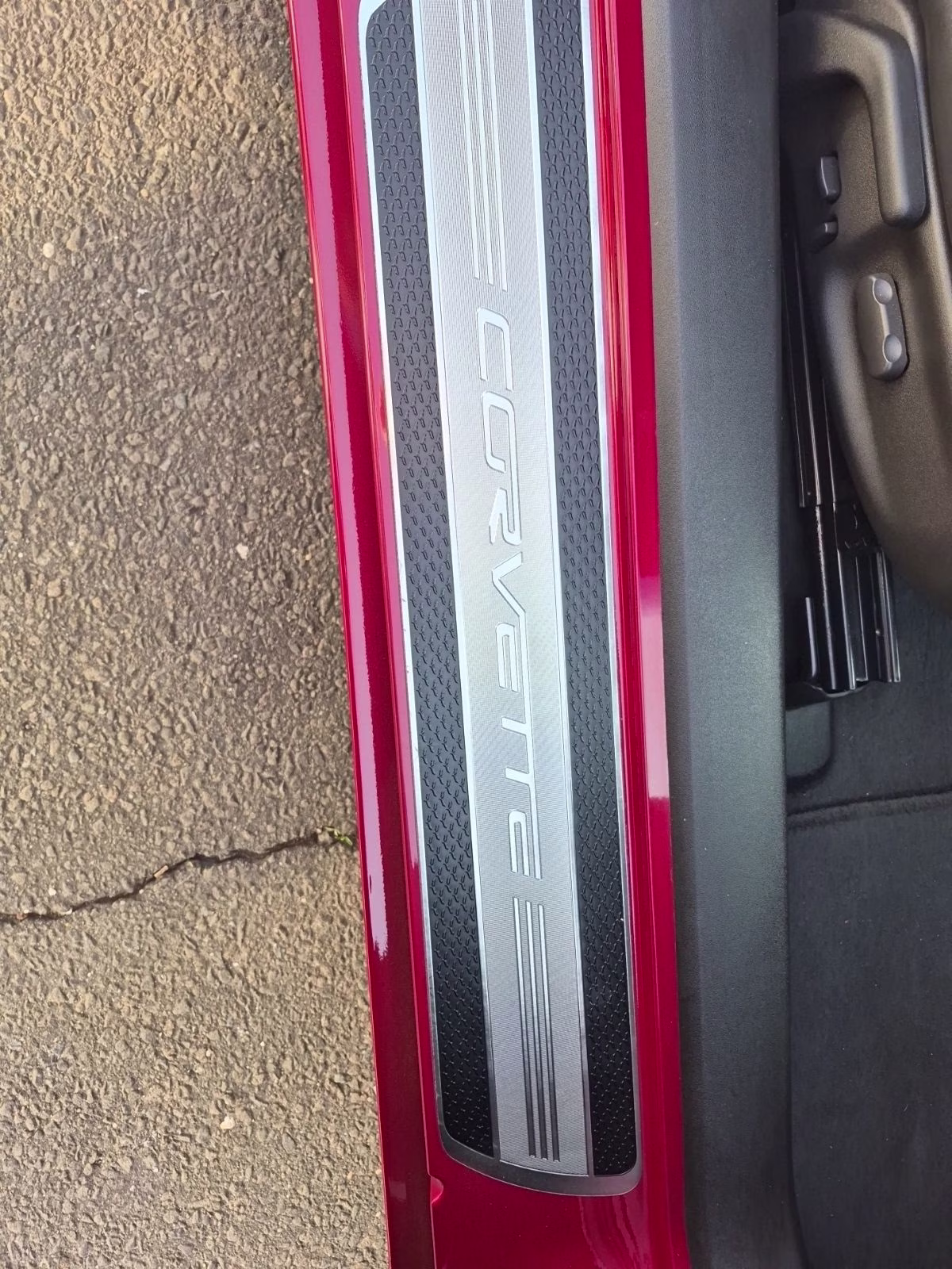 2008 Crystal Red Metallic Tintcoat Chevrolet Corvette Base RWD Coupe