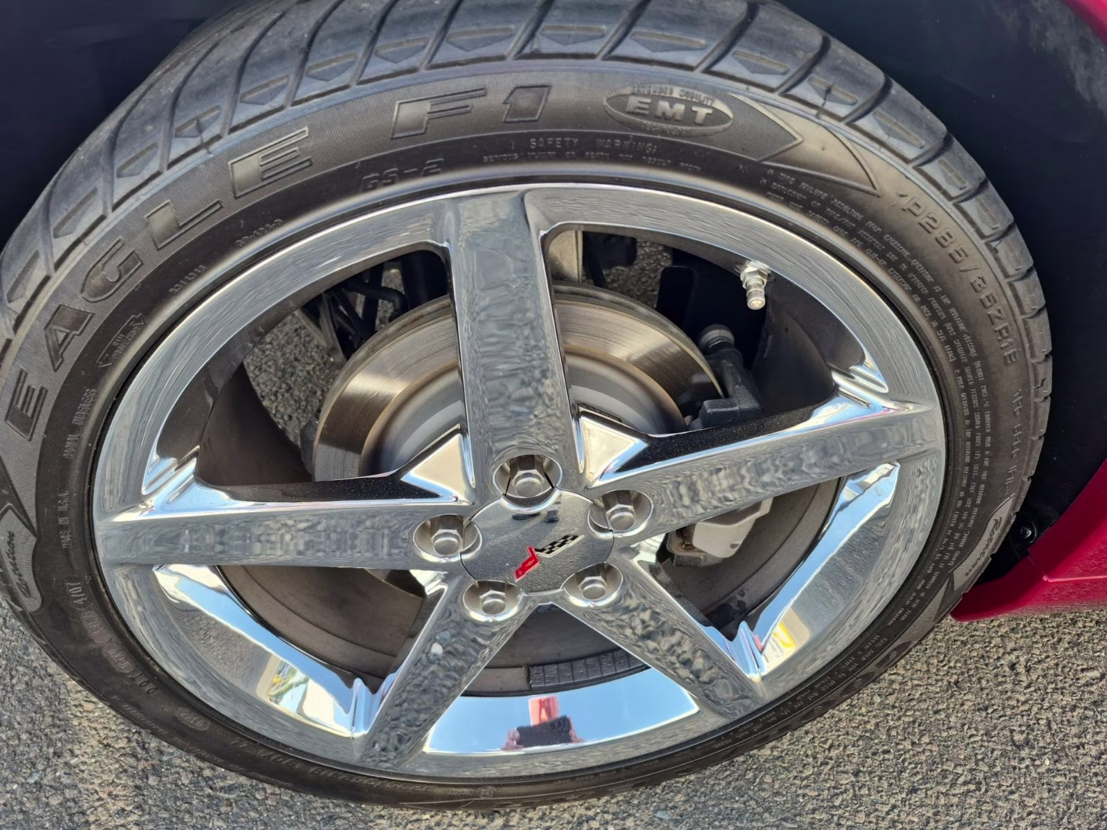 2008 Crystal Red Metallic Tintcoat Chevrolet Corvette Base RWD Coupe