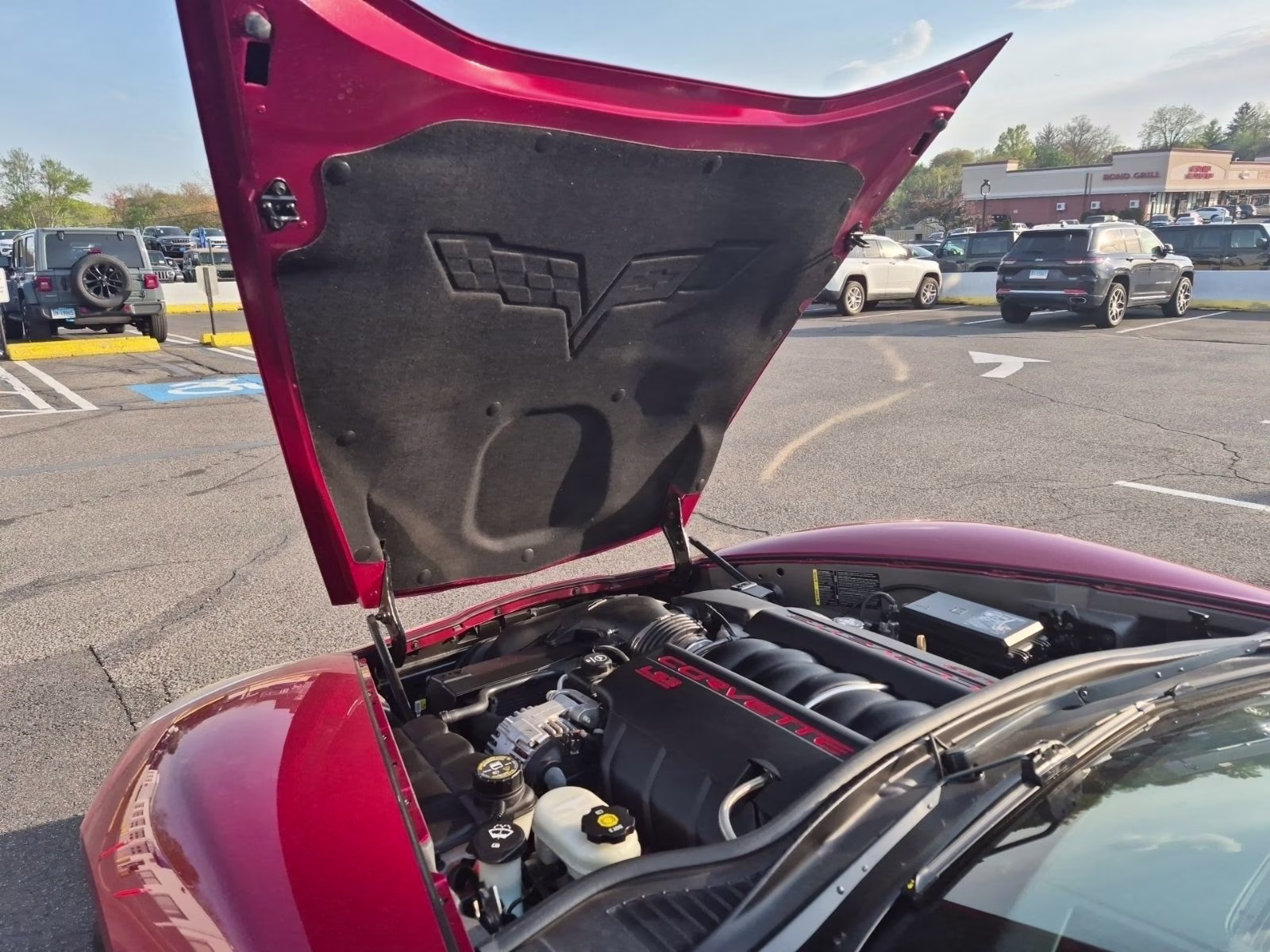 2008 Crystal Red Metallic Tintcoat Chevrolet Corvette Base RWD Coupe
