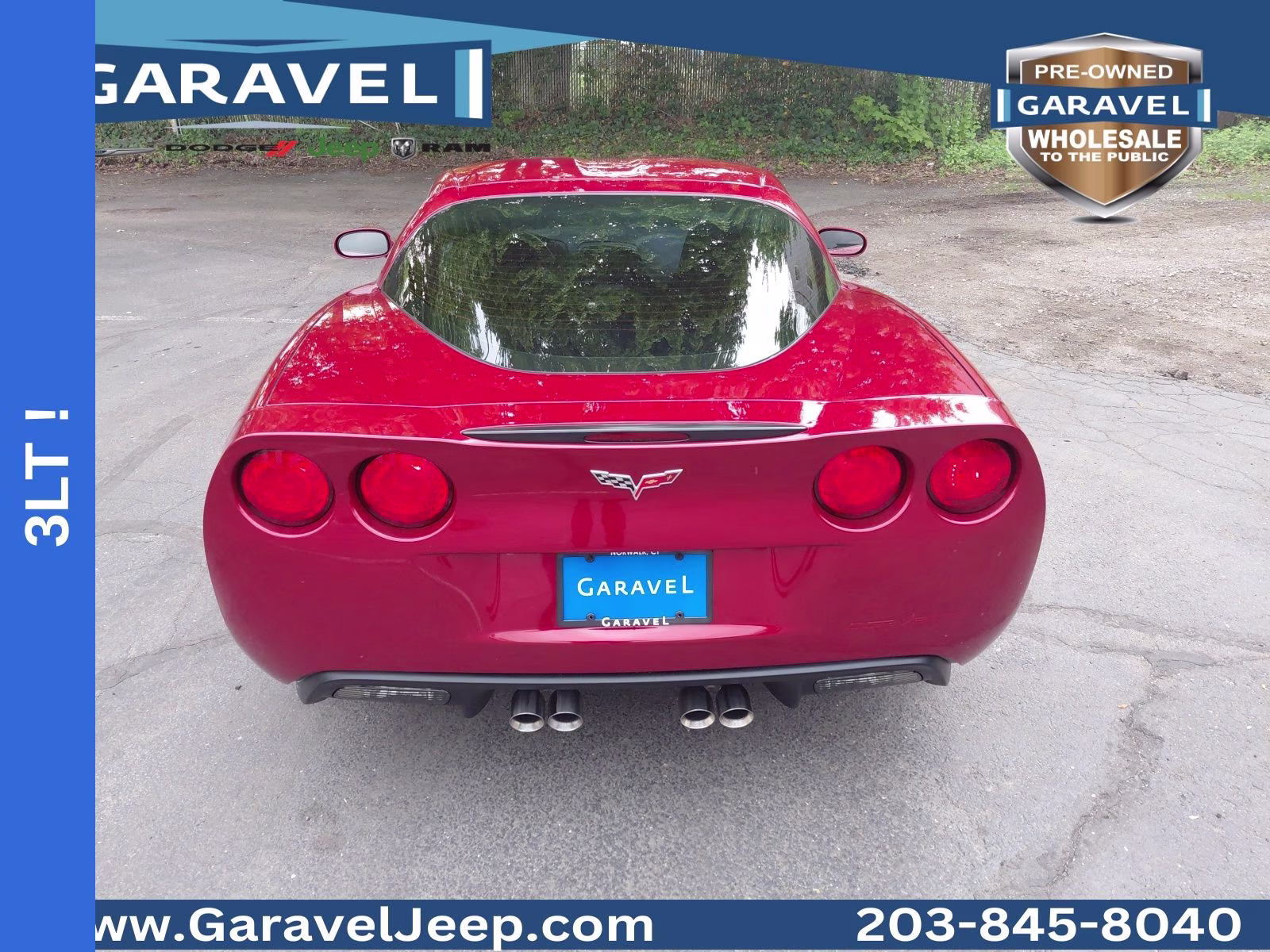 2008 Crystal Red Metallic Tintcoat Chevrolet Corvette Base RWD Coupe