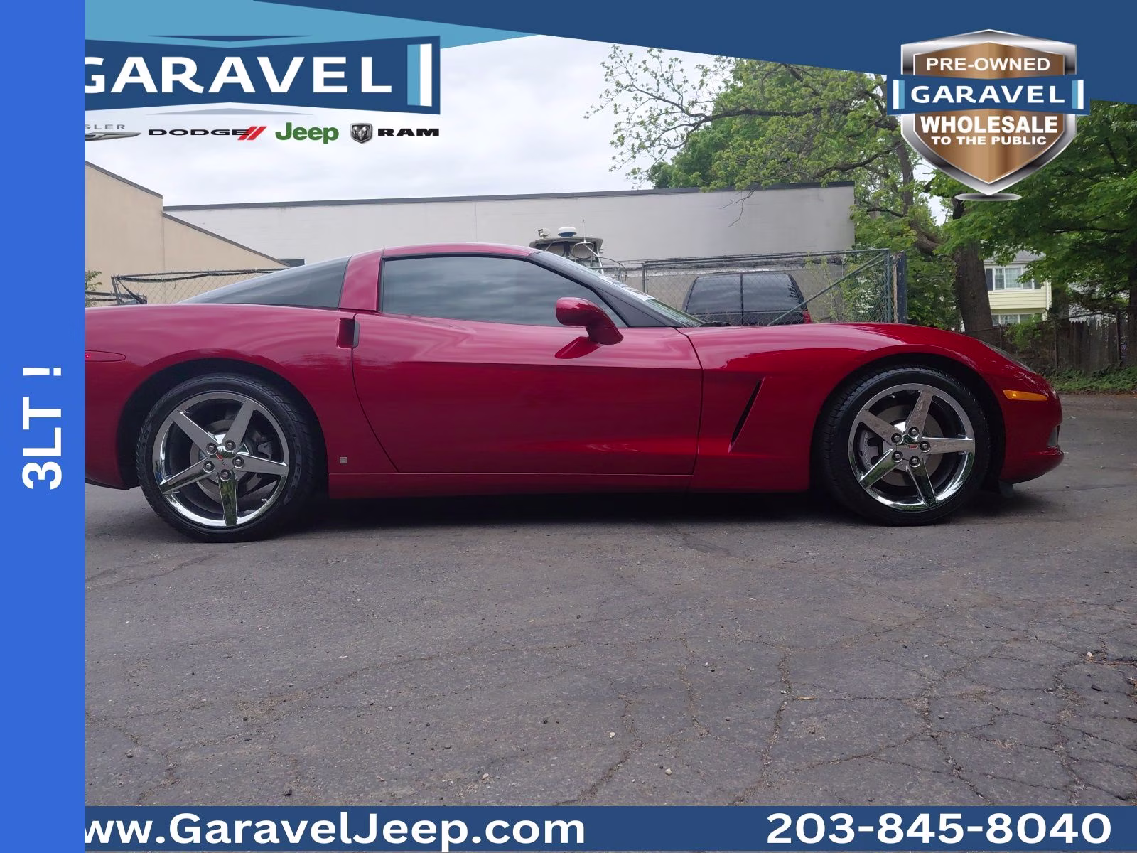 2008 Crystal Red Metallic Tintcoat Chevrolet Corvette Base RWD Coupe