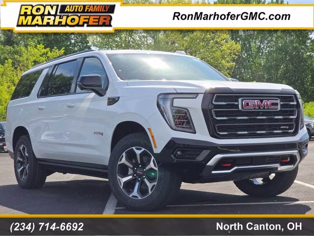 2026 Summit White GMC Yukon XL AT4 4X4 SUV