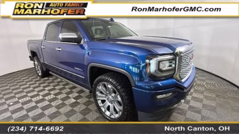 2017 Stone Blue Metallic GMC Sierra 1500 Denali 4X4 Truck