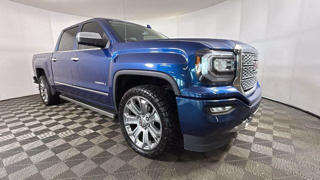 2017 Stone Blue Metallic GMC Sierra 1500 Denali 4X4 Truck
