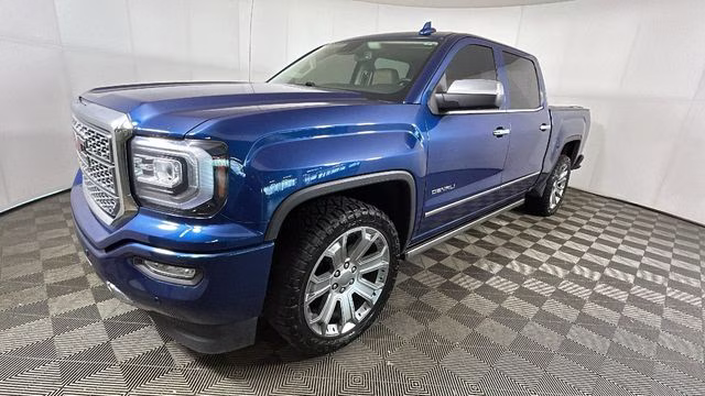 2017 Stone Blue Metallic GMC Sierra 1500 Denali 4X4 Truck