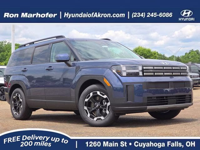 2026 Atlantis Blue Hyundai Santa Fe SEL AWD SUV