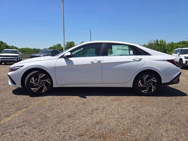 2026 Serenity White Pearl Hyundai Elantra Limited FWD Sedan