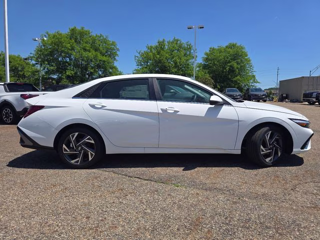 2026 Serenity White Pearl Hyundai Elantra Limited FWD Sedan