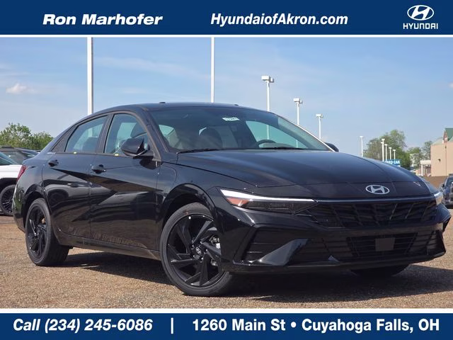 2026 Abyss Black Hyundai Elantra SEL Sport FWD Sedan
