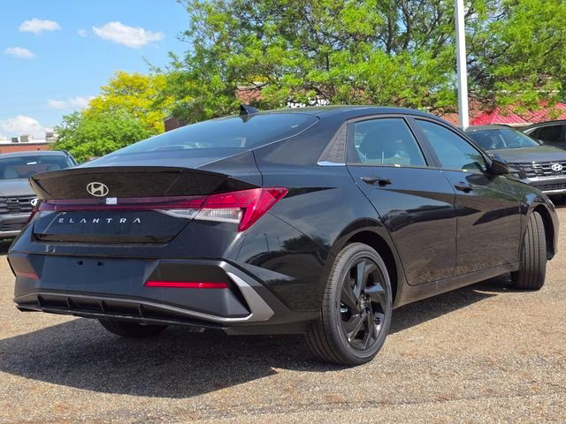 2026 Abyss Black Hyundai Elantra SEL Sport FWD Sedan
