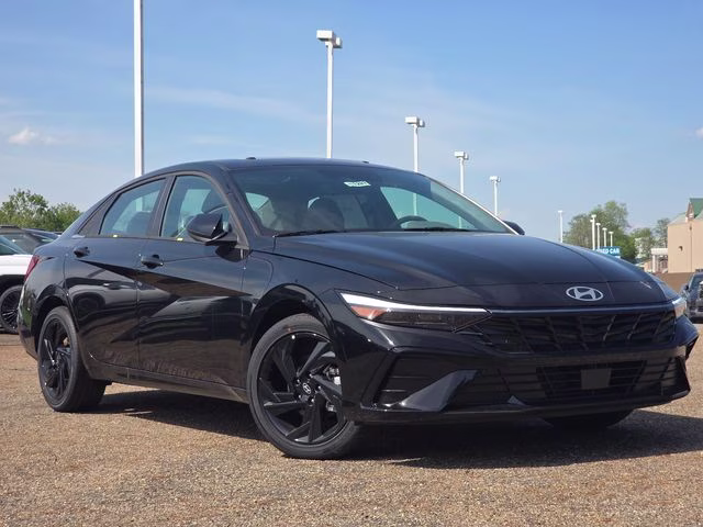 2026 Abyss Black Hyundai Elantra SEL Sport FWD Sedan
