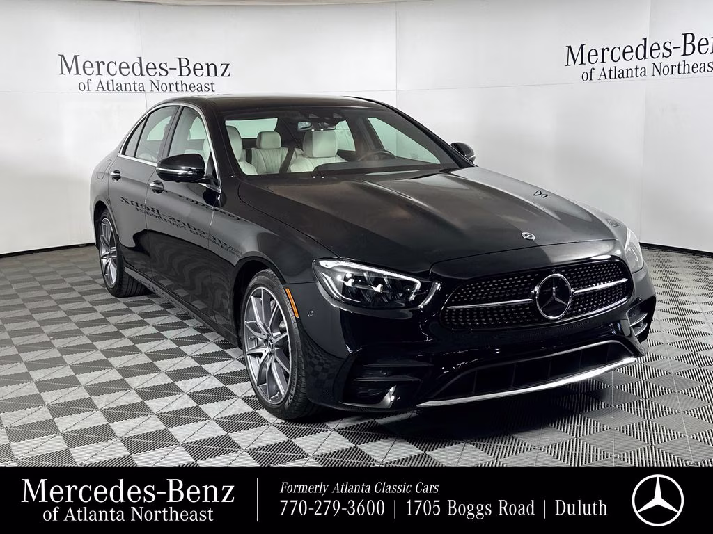 2023 Black Mercedes-Benz E-Class E 350 AWD Sedan