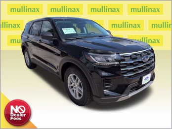 2026 Agate Black Metallic Ford Explorer Active RWD SUV