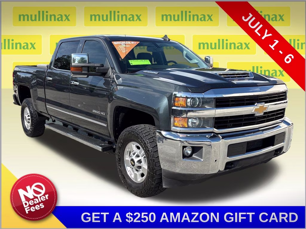 2017 Graphite Metallic Chevrolet Silverado 2500HD LTZ 4X4 Truck