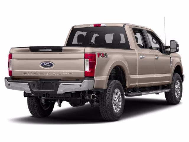 2018 White Gold Metallic Ford Super Duty F-250 SRW XLT 4X4 Truck