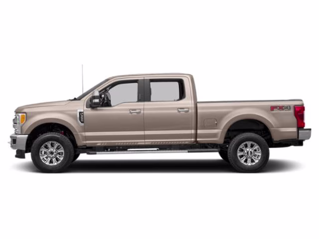 2018 White Gold Metallic Ford Super Duty F-250 SRW XLT 4X4 Truck