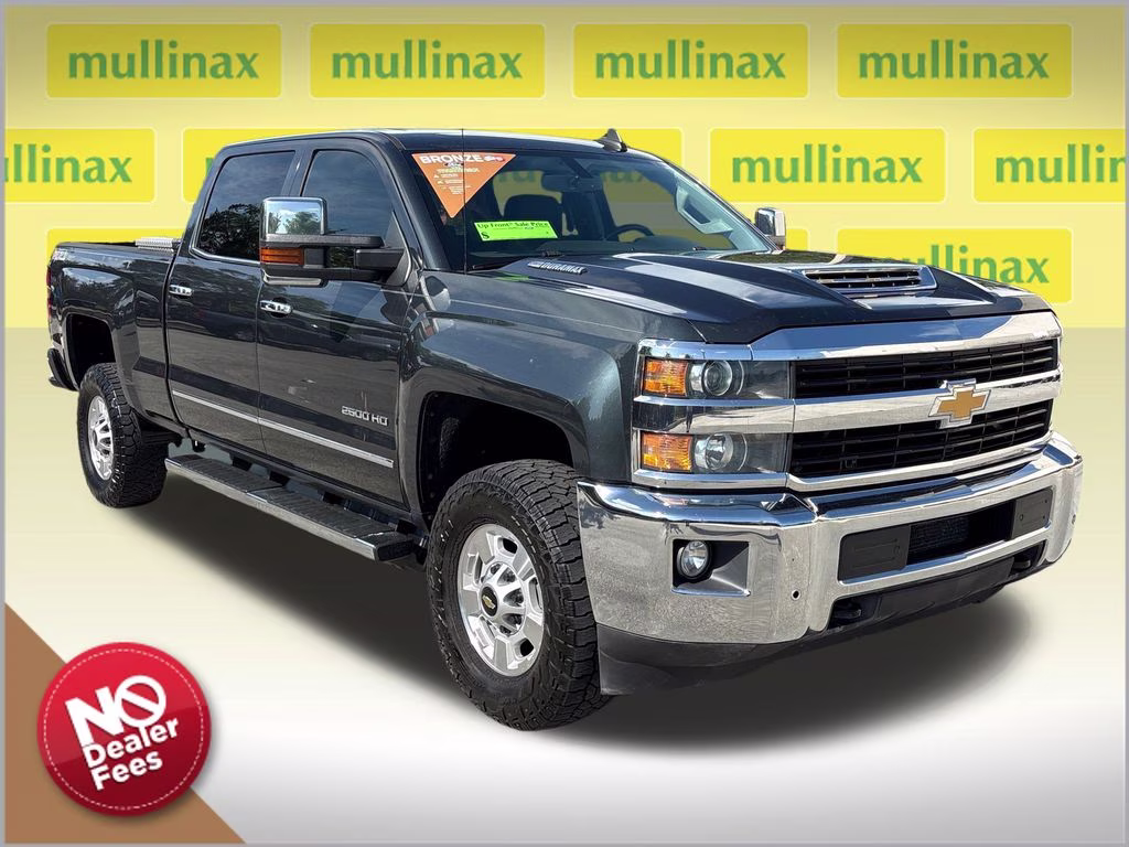 2017 Graphite Metallic Chevrolet Silverado 2500HD LTZ 4X4 Truck
