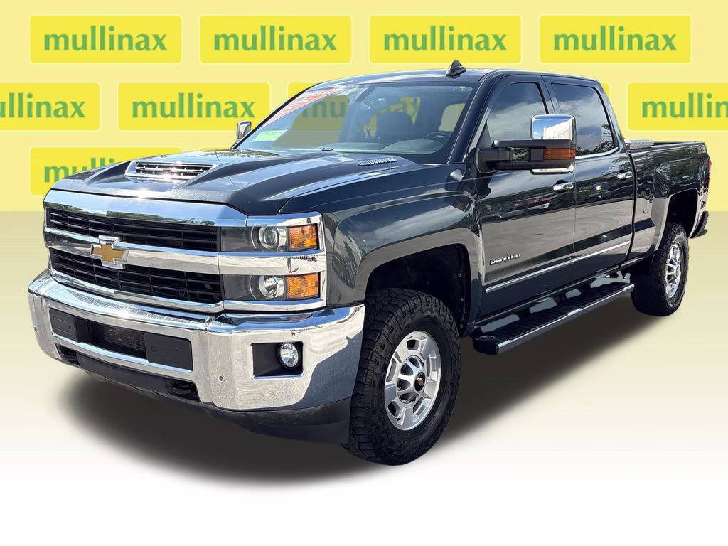 2017 Graphite Metallic Chevrolet Silverado 2500HD LTZ 4X4 Truck